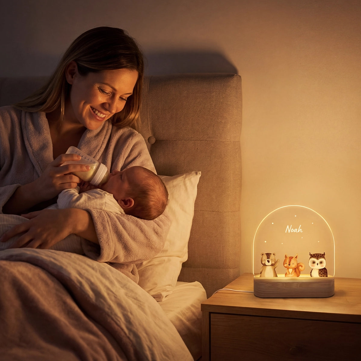 Personalized Night Light "Favorite Animal" — View 3