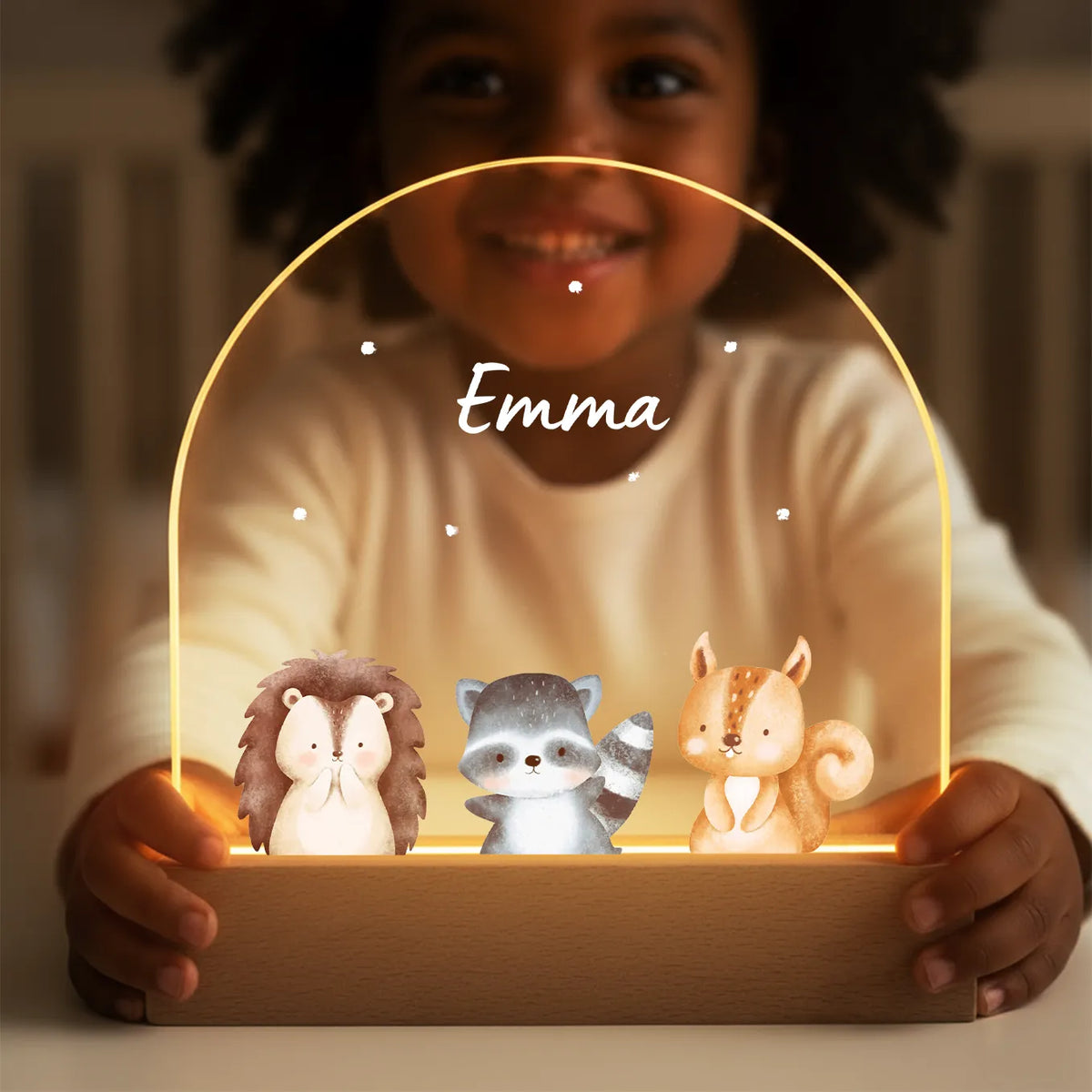 Personalized Night Light "Favorite Animal" — View 4