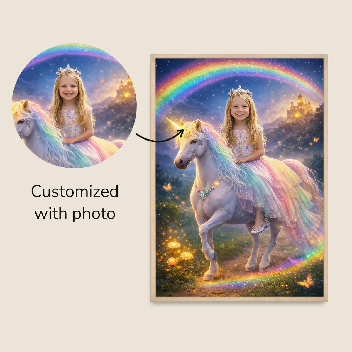Personalized Kids Poster "Princess" — View 10