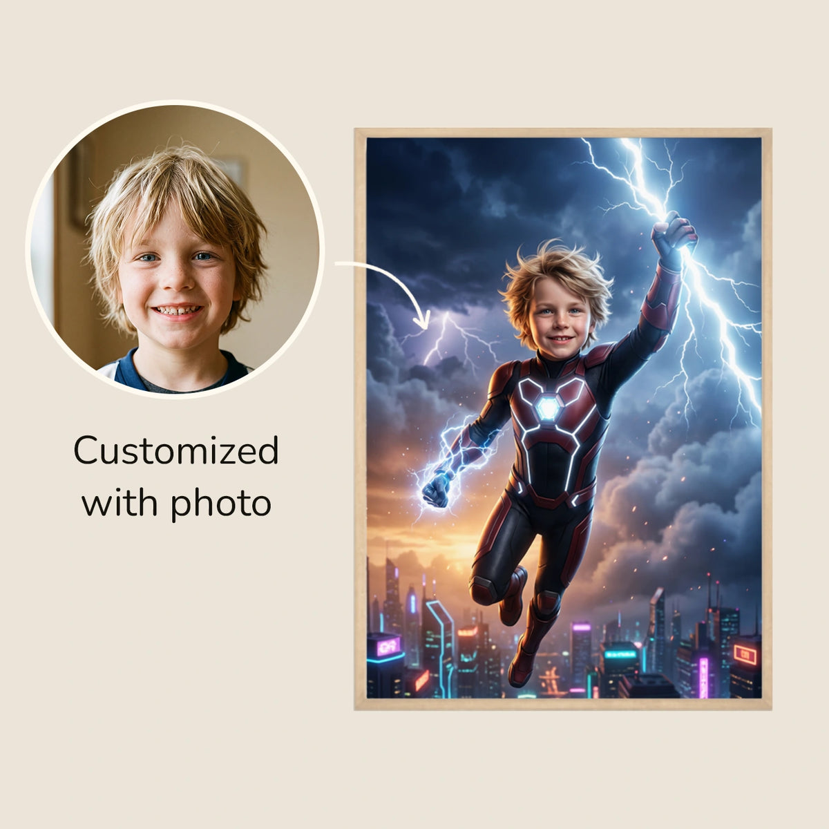 Personalized "Strike Boy" Poster — View 7