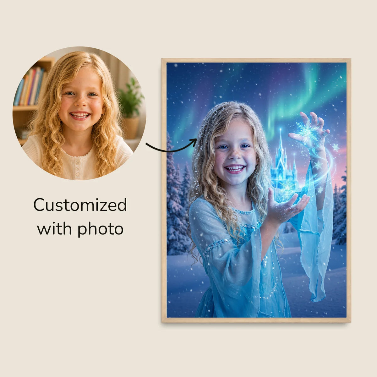 Personalized "Ice Princess" Poster