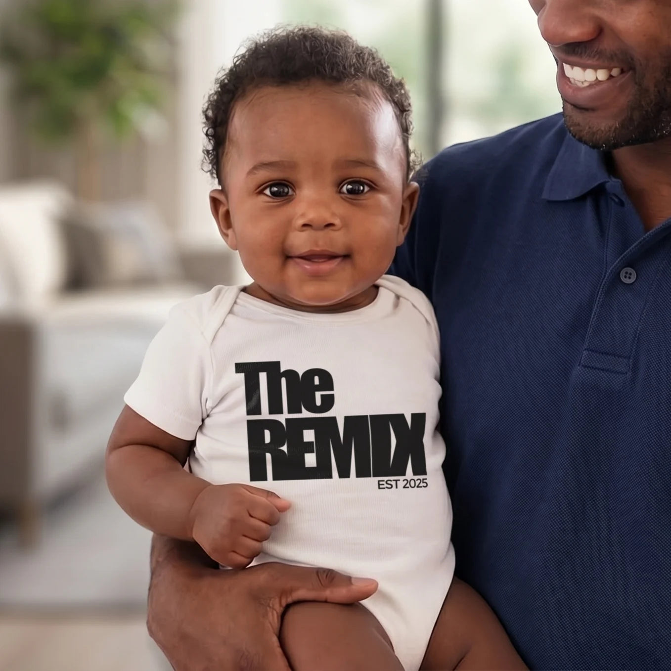 Personalized Baby Bodysuit "The Remix"