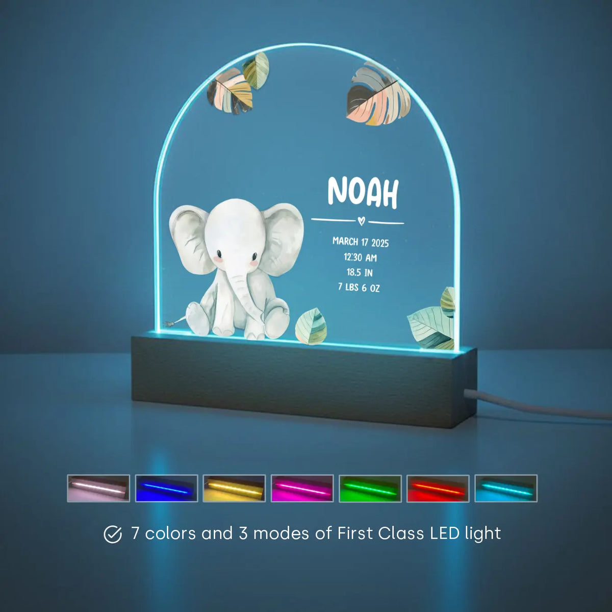 Personalized Night Light "Dream Animal" — View 8