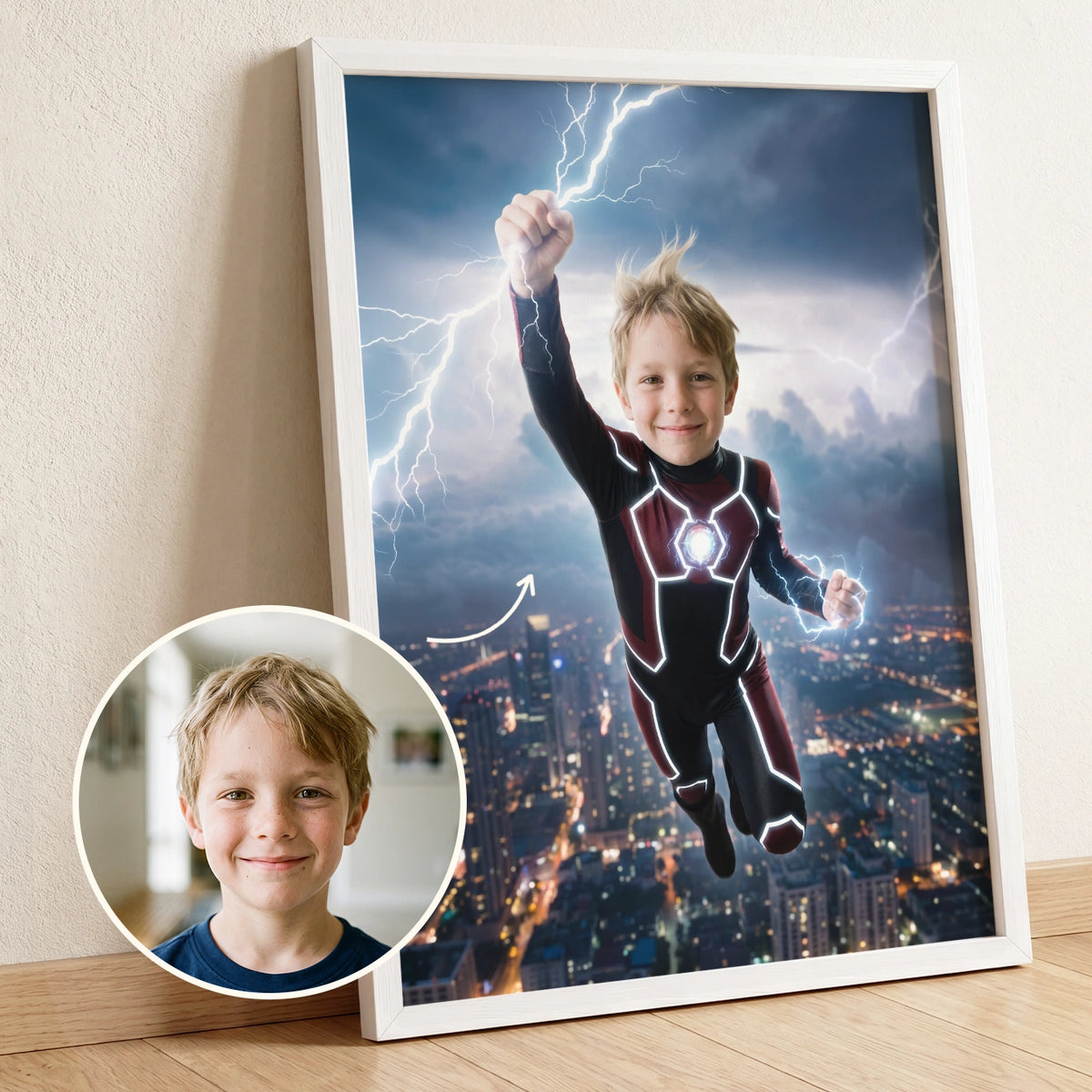 Personalized "Strike Boy" Poster