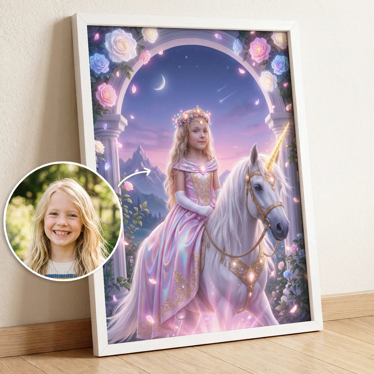 Personalized "Unicorn Princess" Poster