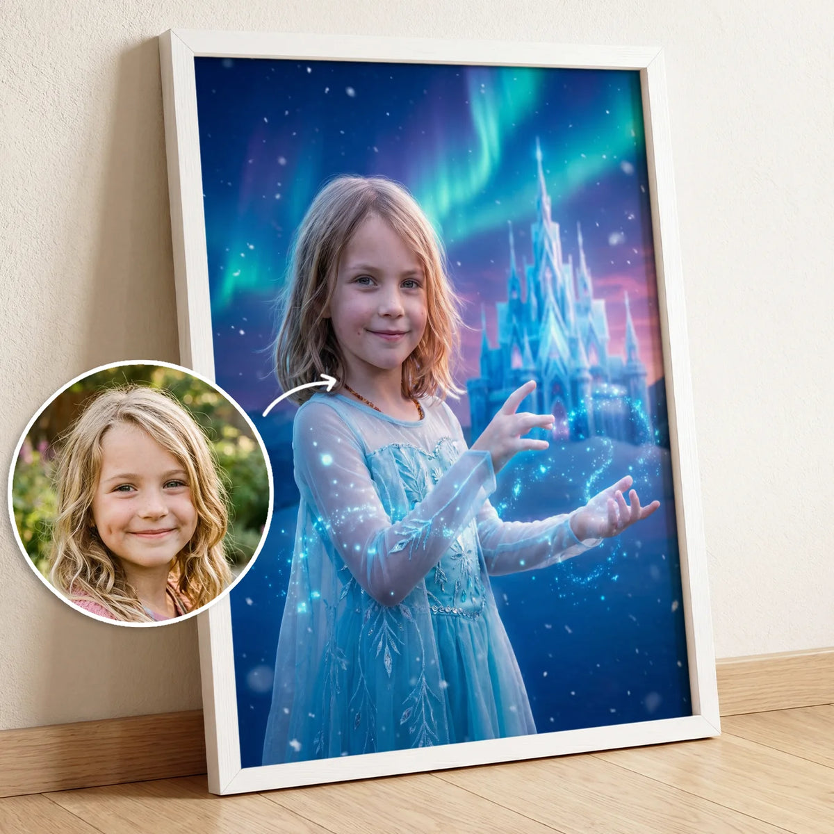 Personalized "Ice Princess" Poster