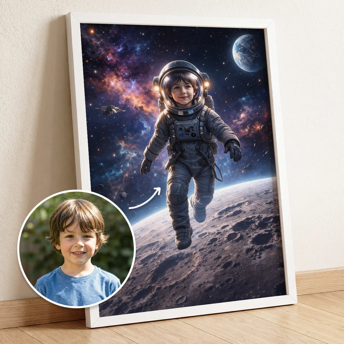 Personalized Children's Poster "Astronaut"