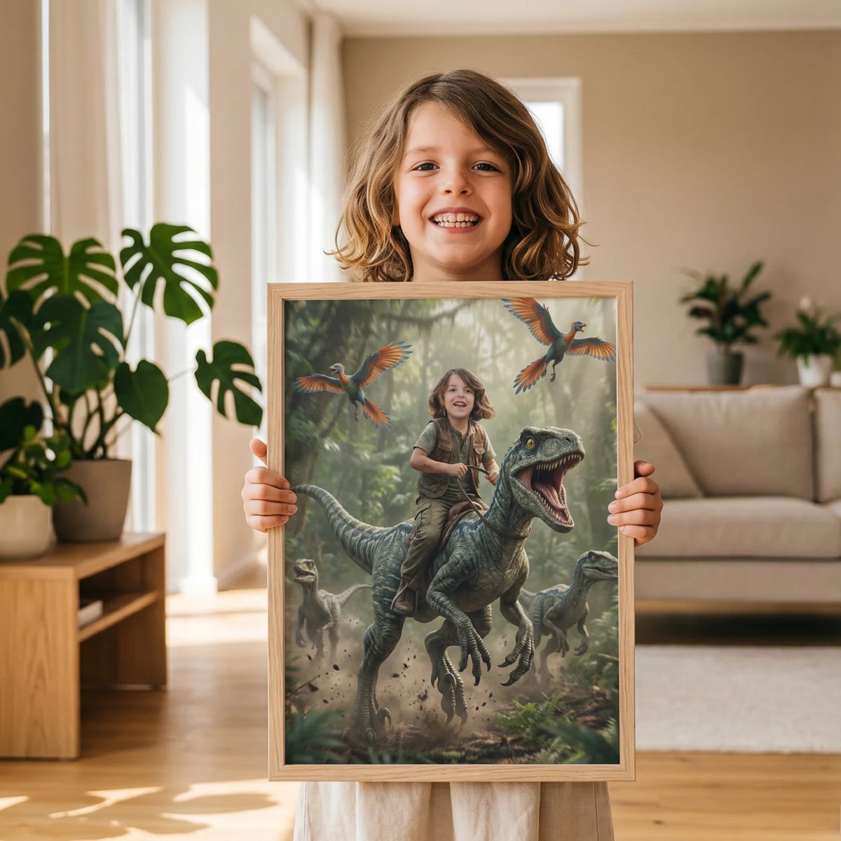 Personalized Kids Poster "Dinosaur"