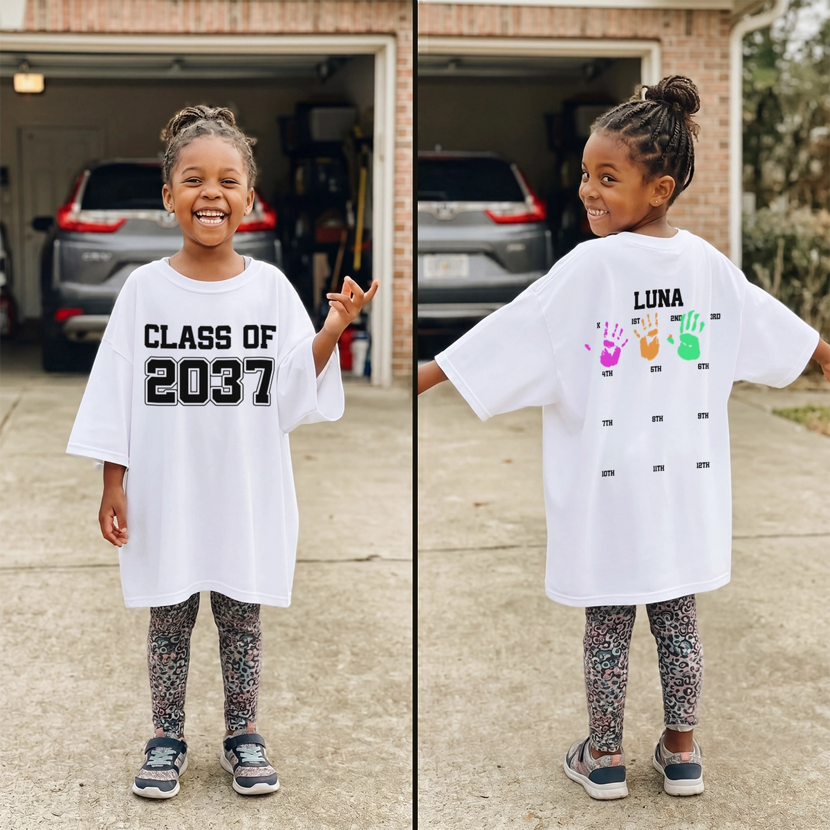 Personalisiertes T-Shirt "Grow With Me" — Ansicht 7