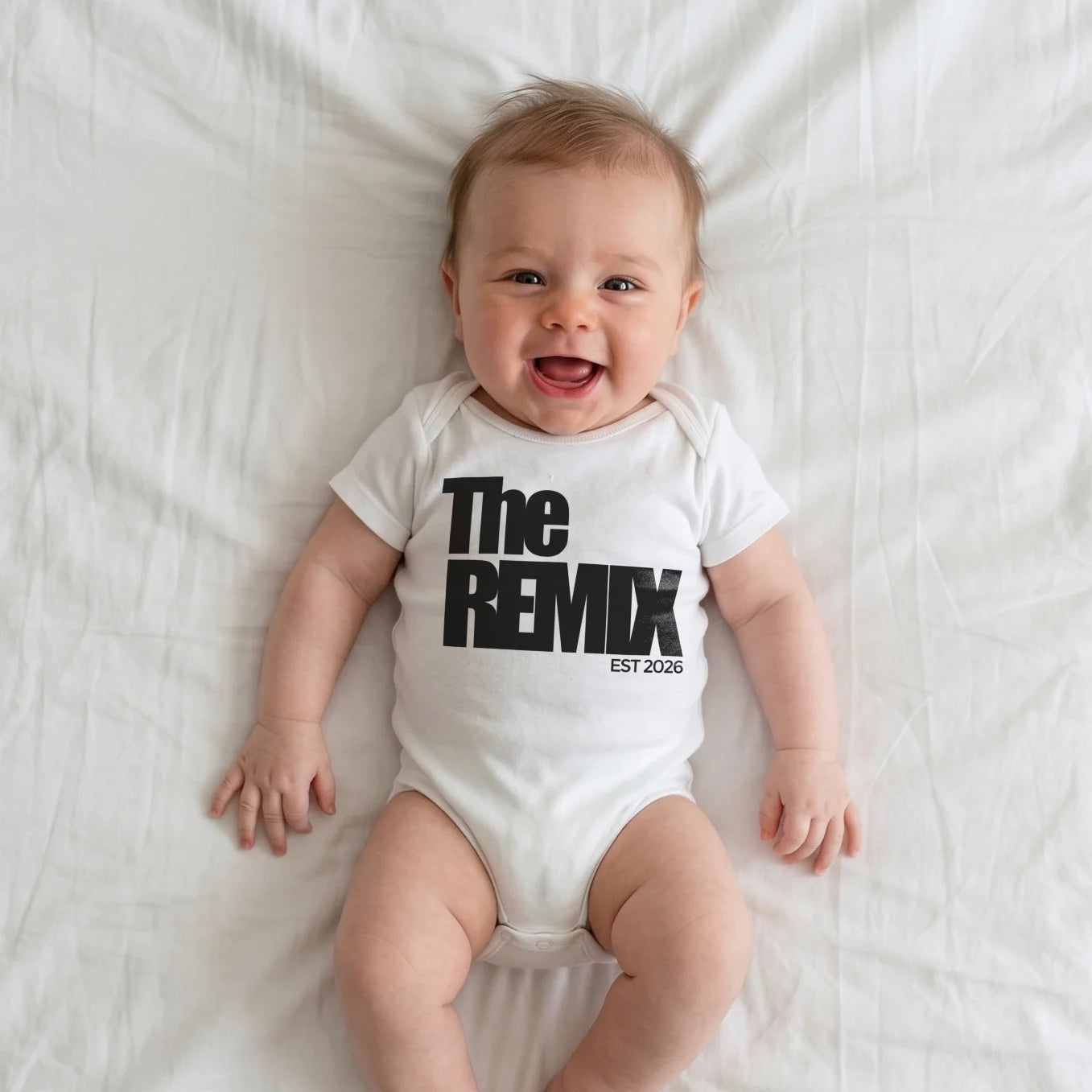 Personalized Baby Bodysuit "The Remix"