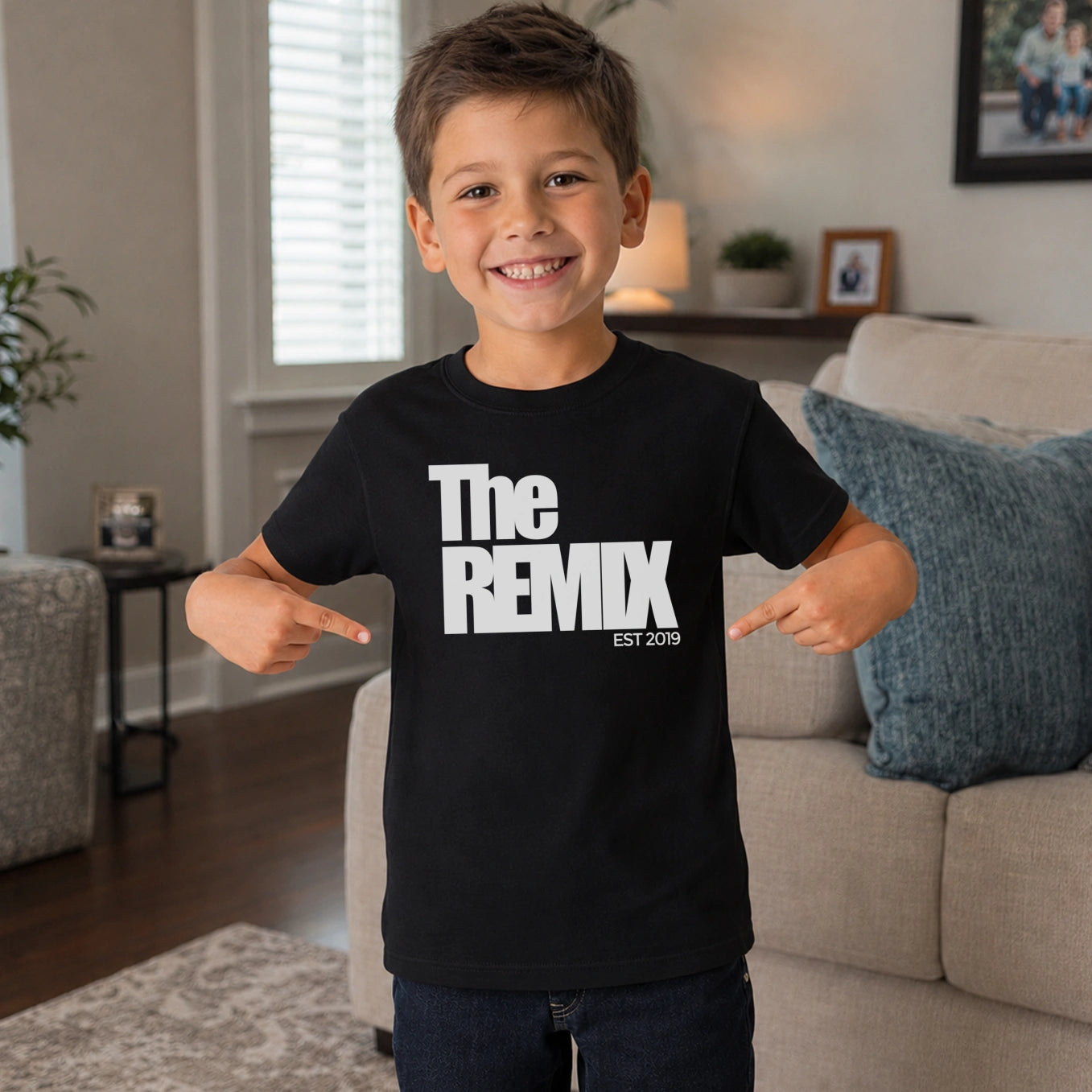 Personalized Kids T-Shirt ''The Remix''
