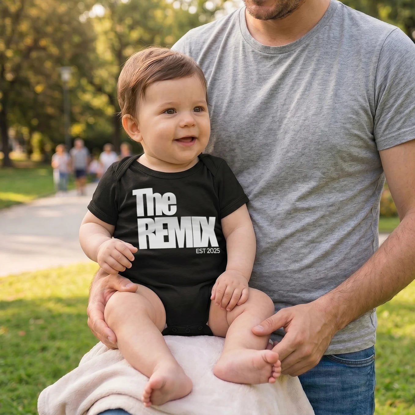 Personalized Baby Bodysuit "The Remix"