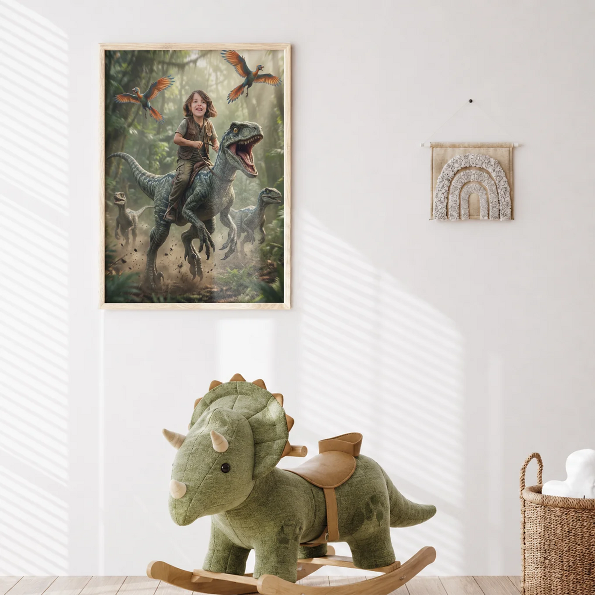 Personalized Kids Poster "Dinosaur"