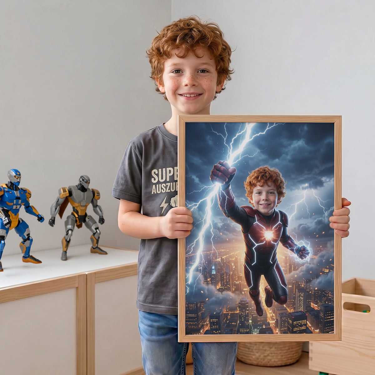 Personalized "Strike Boy" Poster — View 3
