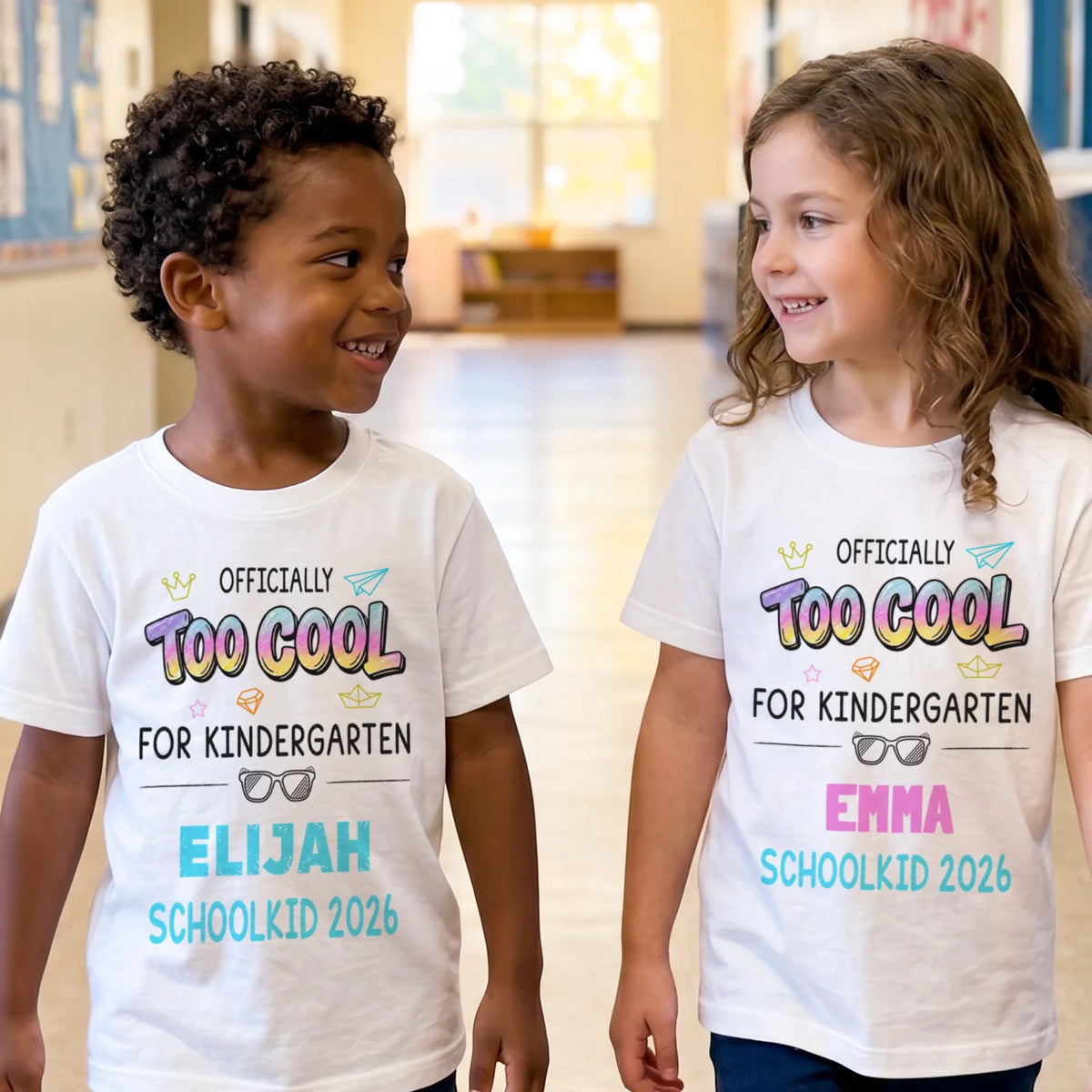 Personalized T-Shirt "Too Cool" — View 4