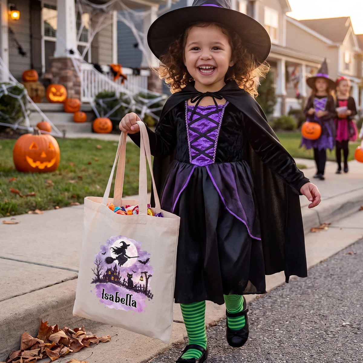 Personalisierte Stofftasche "Spooky Name" — Ansicht 4