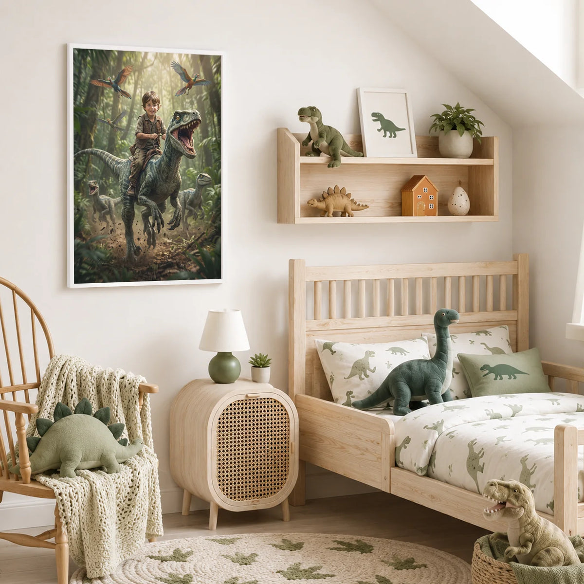Personalized Kids Poster "Dinosaur"