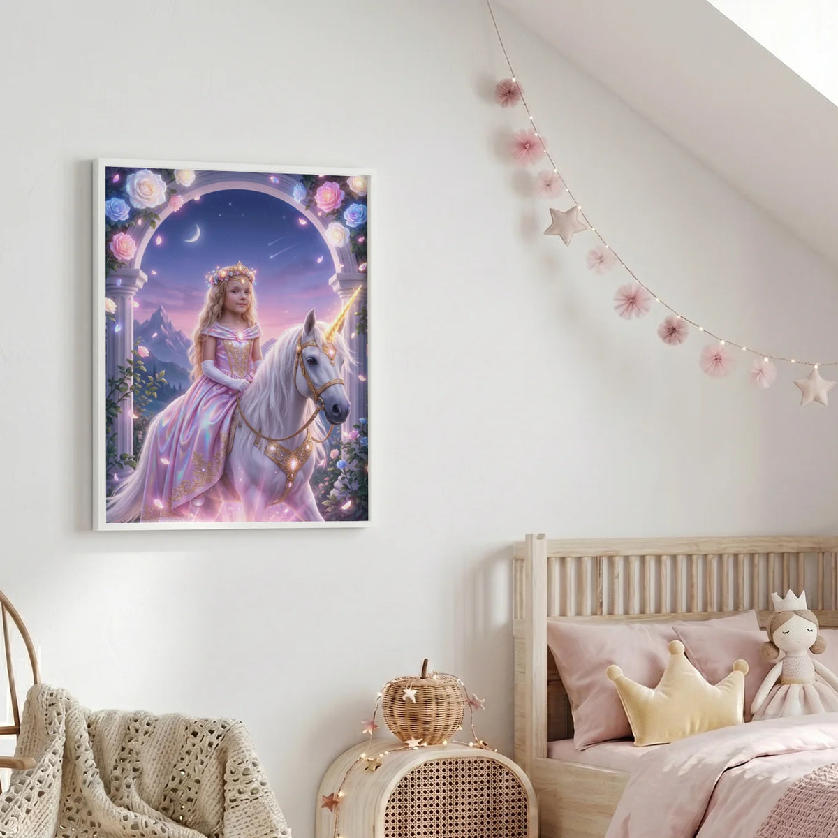 Personalized "Unicorn Princess" Poster