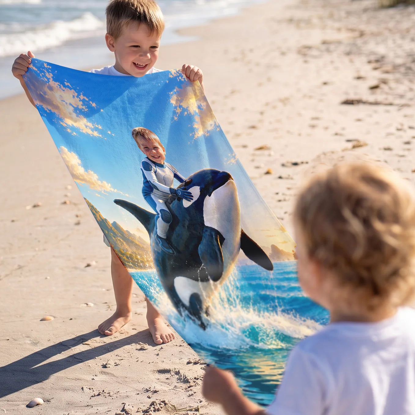 Personalized Towel "Orca"