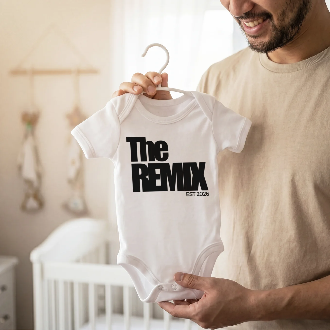 Personalized Baby Bodysuit "The Remix"