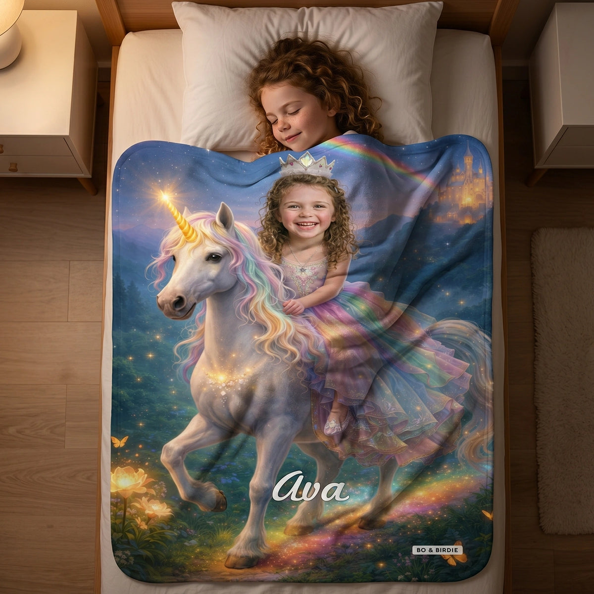 Personalized Blanket "Princess" — View 5