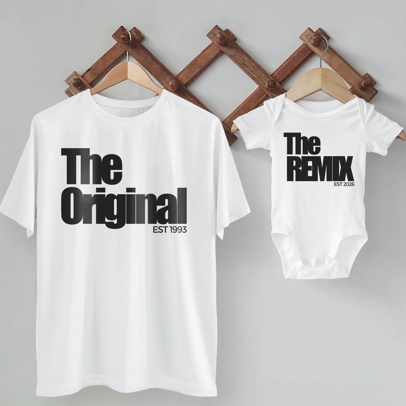 Personalized Matching Outfits "The Original & The Remix"