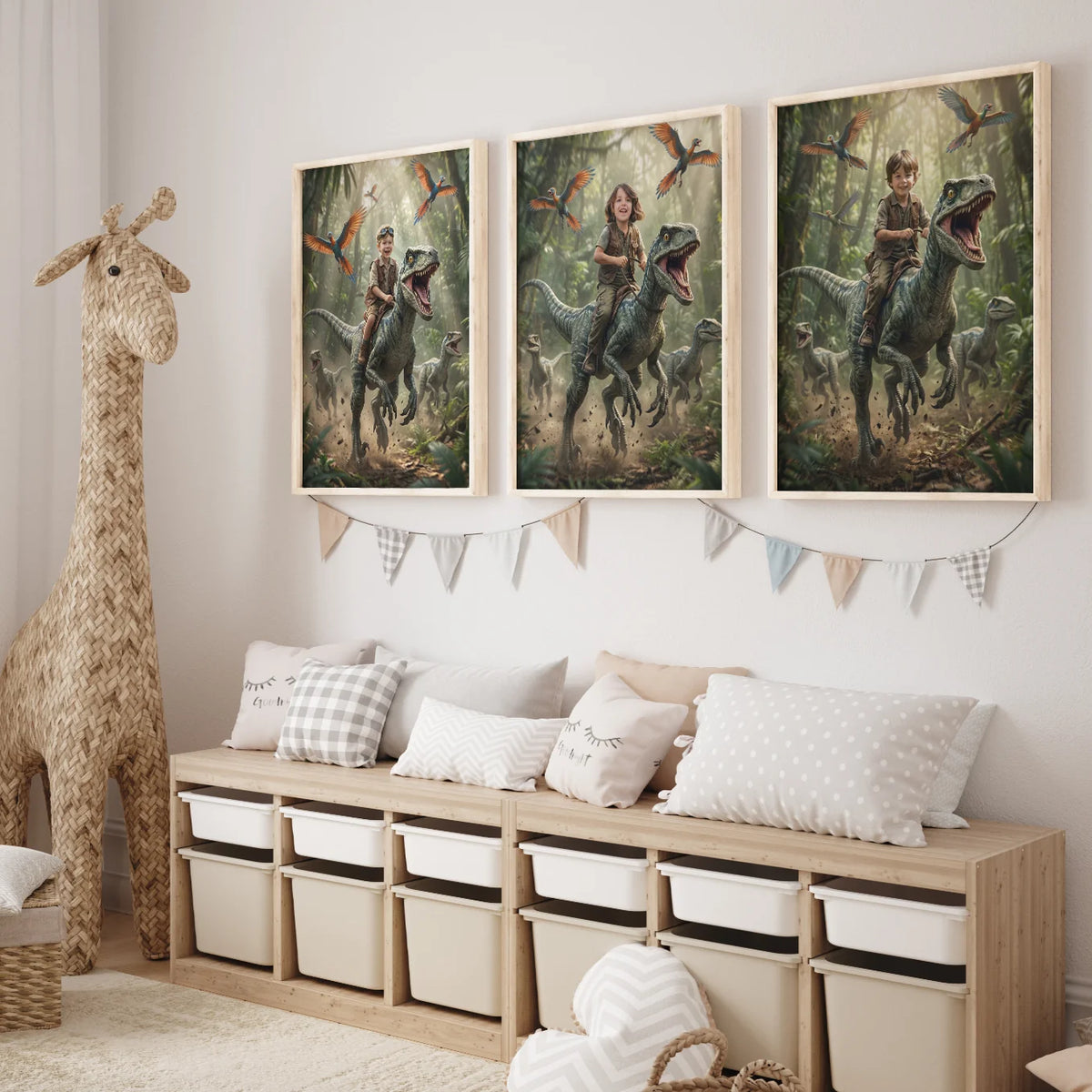 Personalized Kids Poster "Dinosaur"