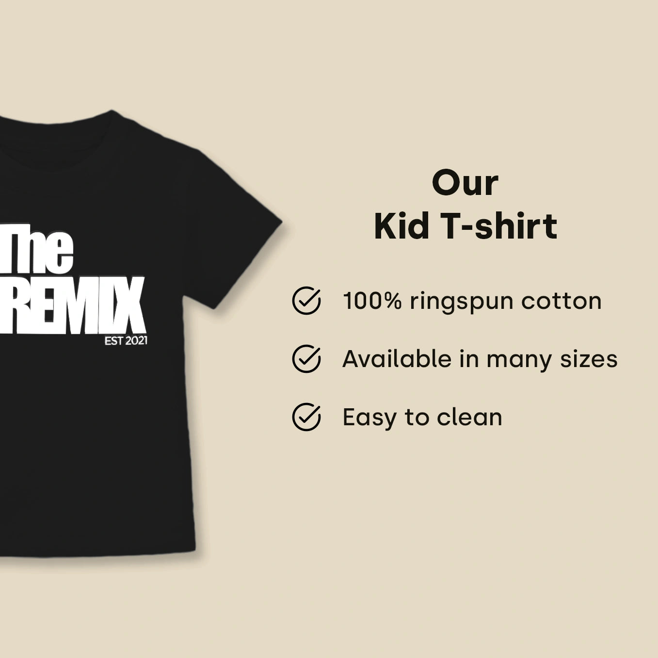 Personalized Dad & Kid Matching Set "The Remix"