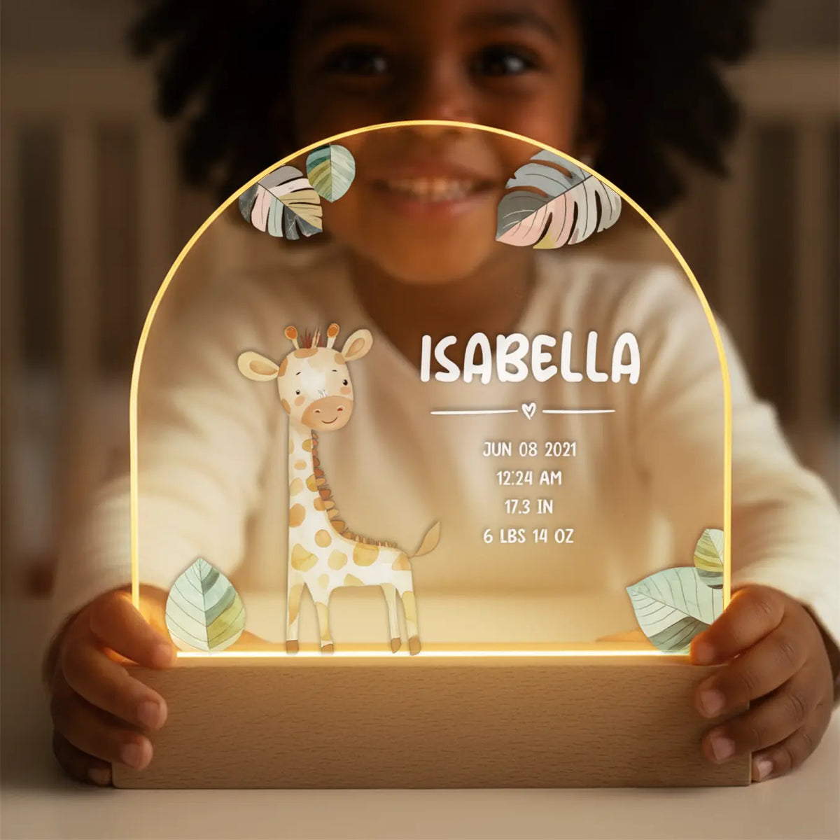 Personalized Night Light "Dream Animal" — View 4