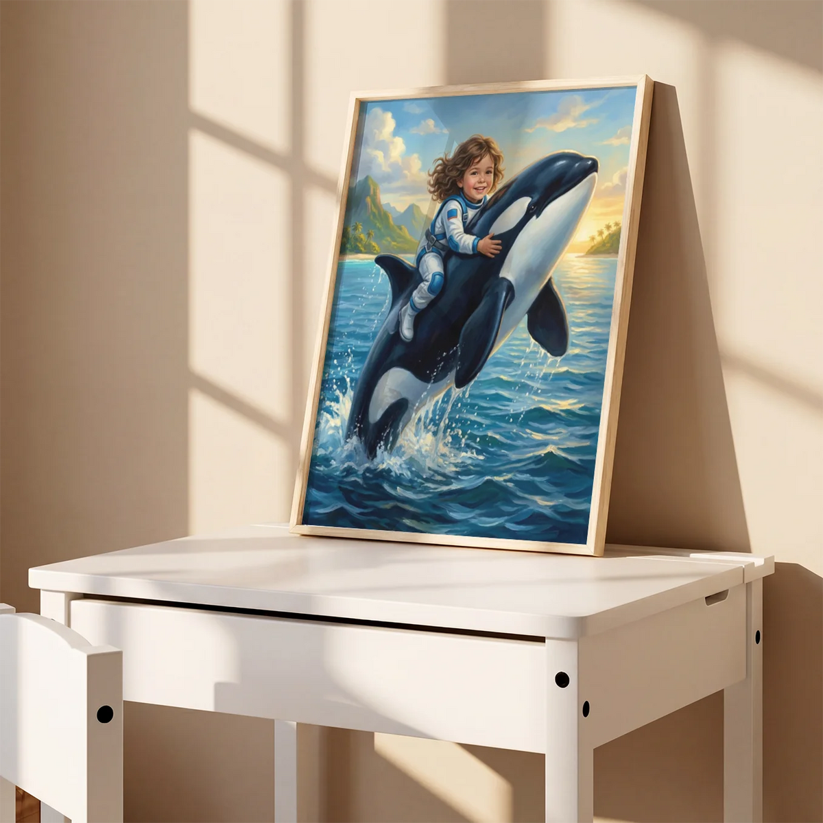 Personalized Kids Poster "Orca" — View 8