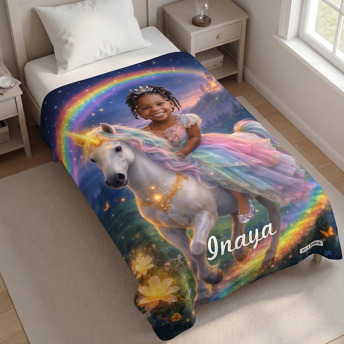 Personalized Blanket "Princess" — View 7