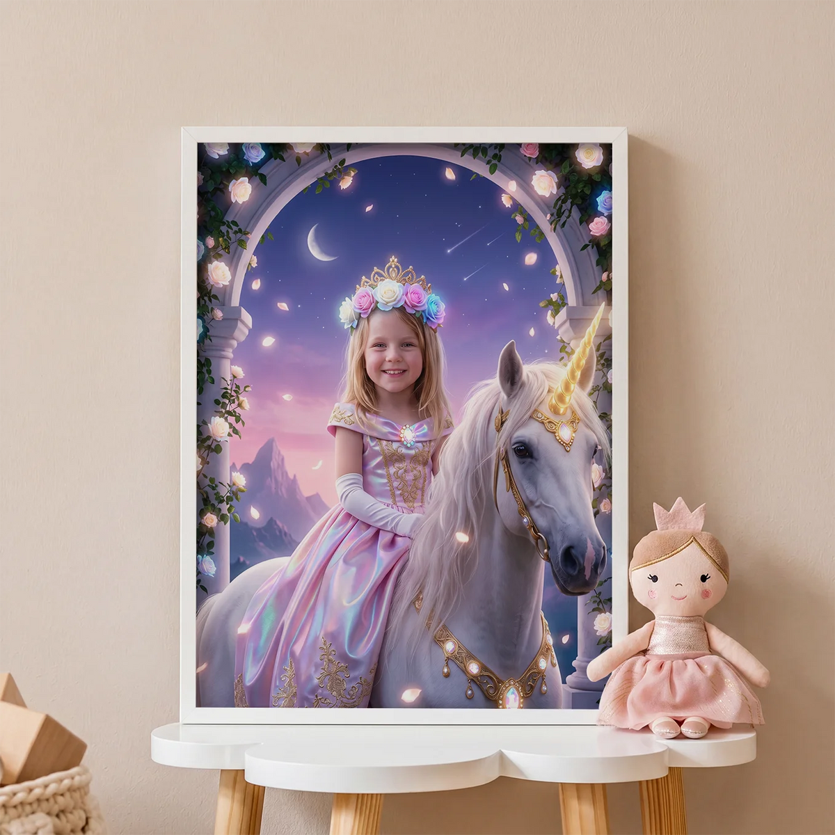 Personalized "Unicorn Princess" Poster