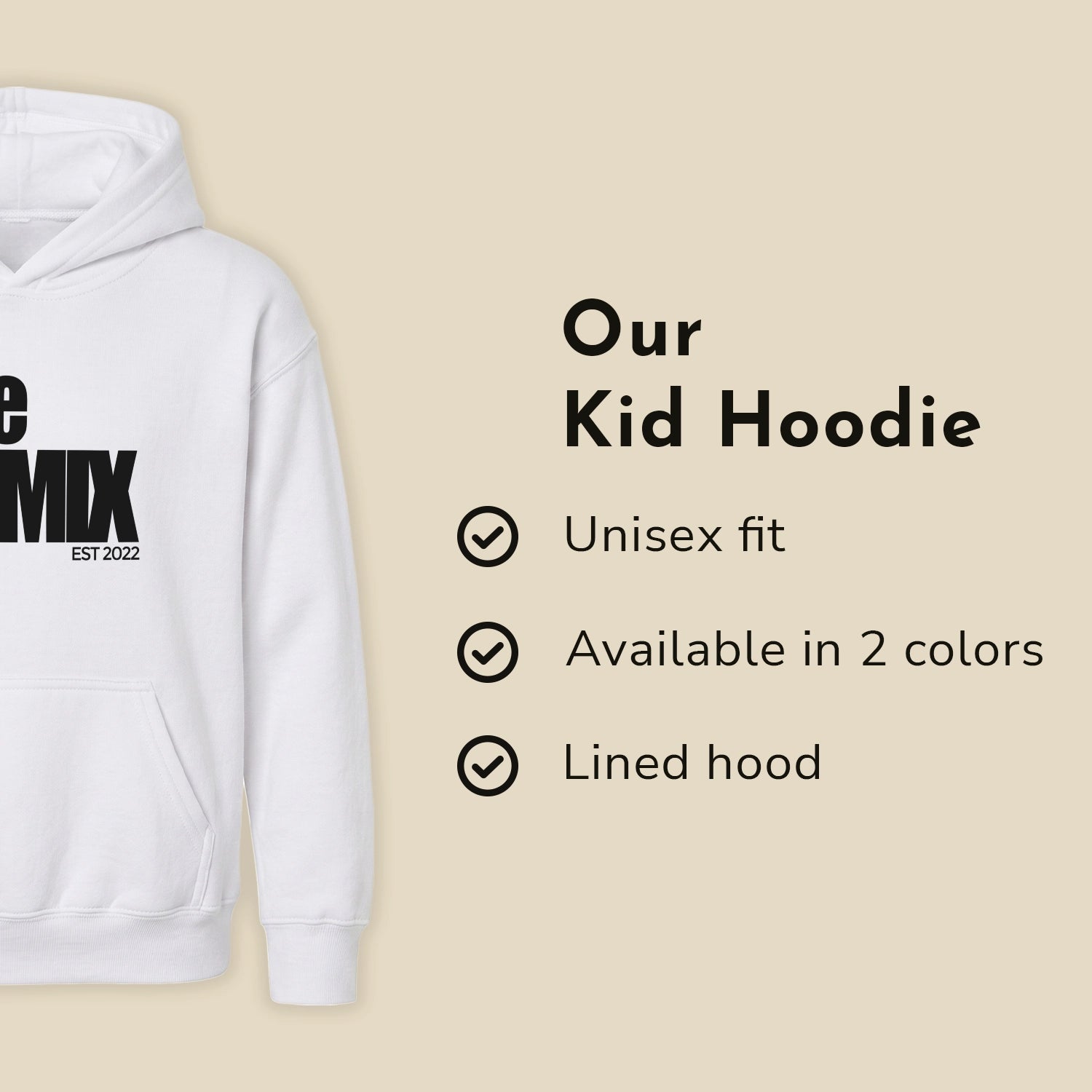 Personalized Matching Hoodie Set "The Original & The Remix"