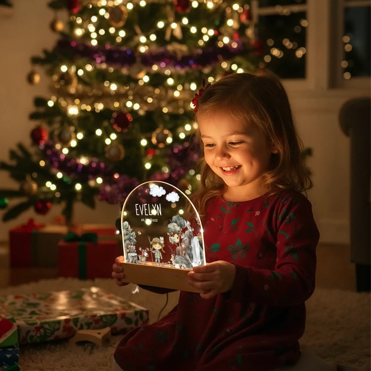 Personalized Night Light "Wilderness" — View 11