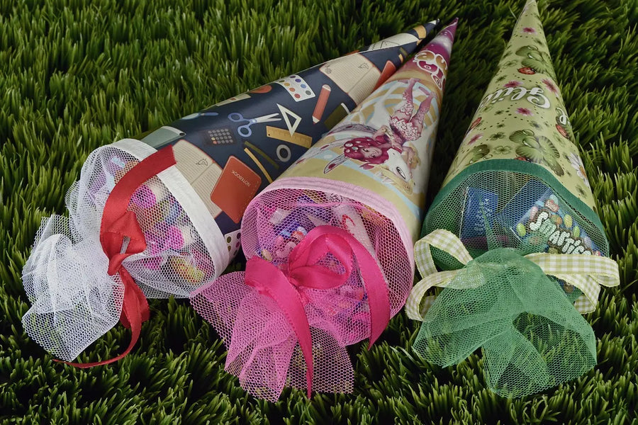 School cone contents: your inspiration for the perfect filling