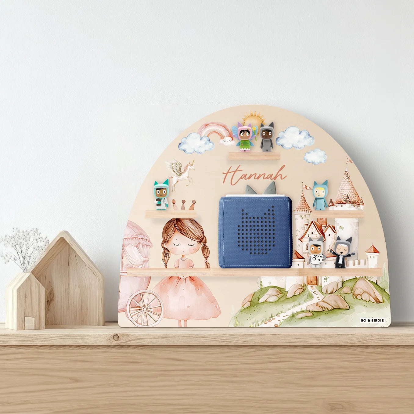 Personalisiertes Toniebox Regal "Prinzessin"