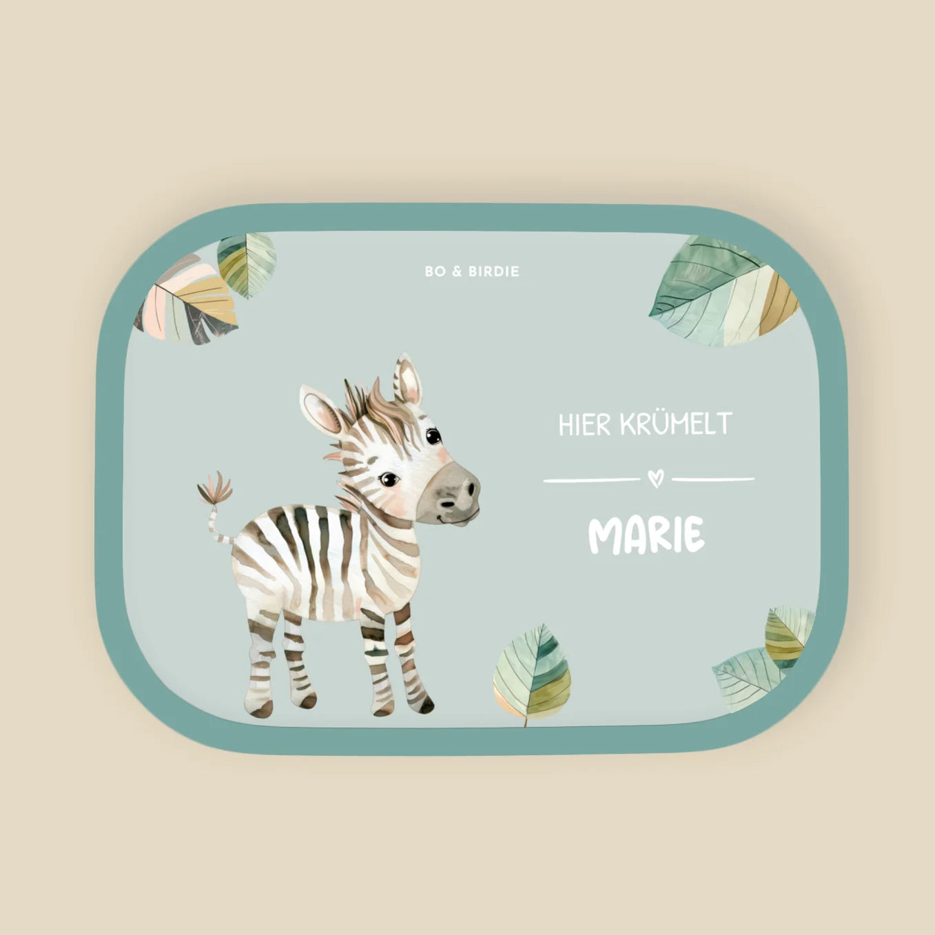 Personalisierte Mepal Brotdose "Wunschtier" Bo & Birdie