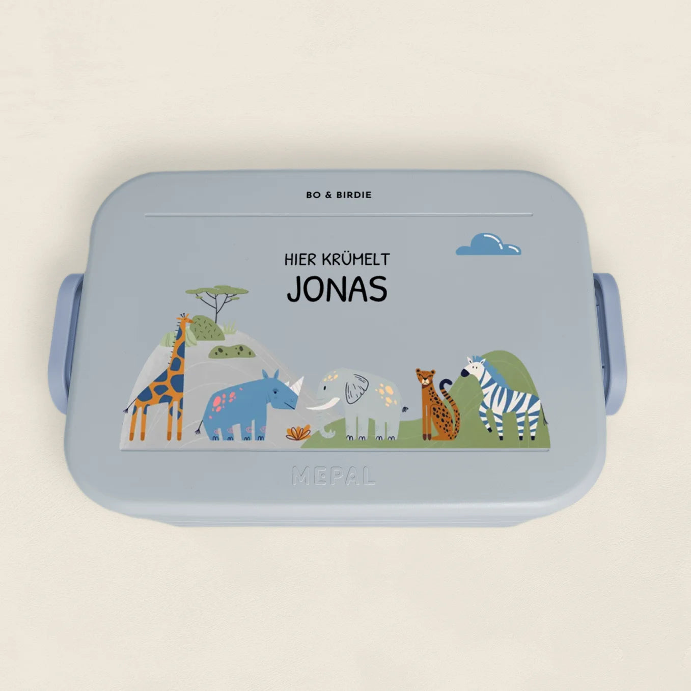 Personalisierte Mepal Bento Brotdose "Afrika"