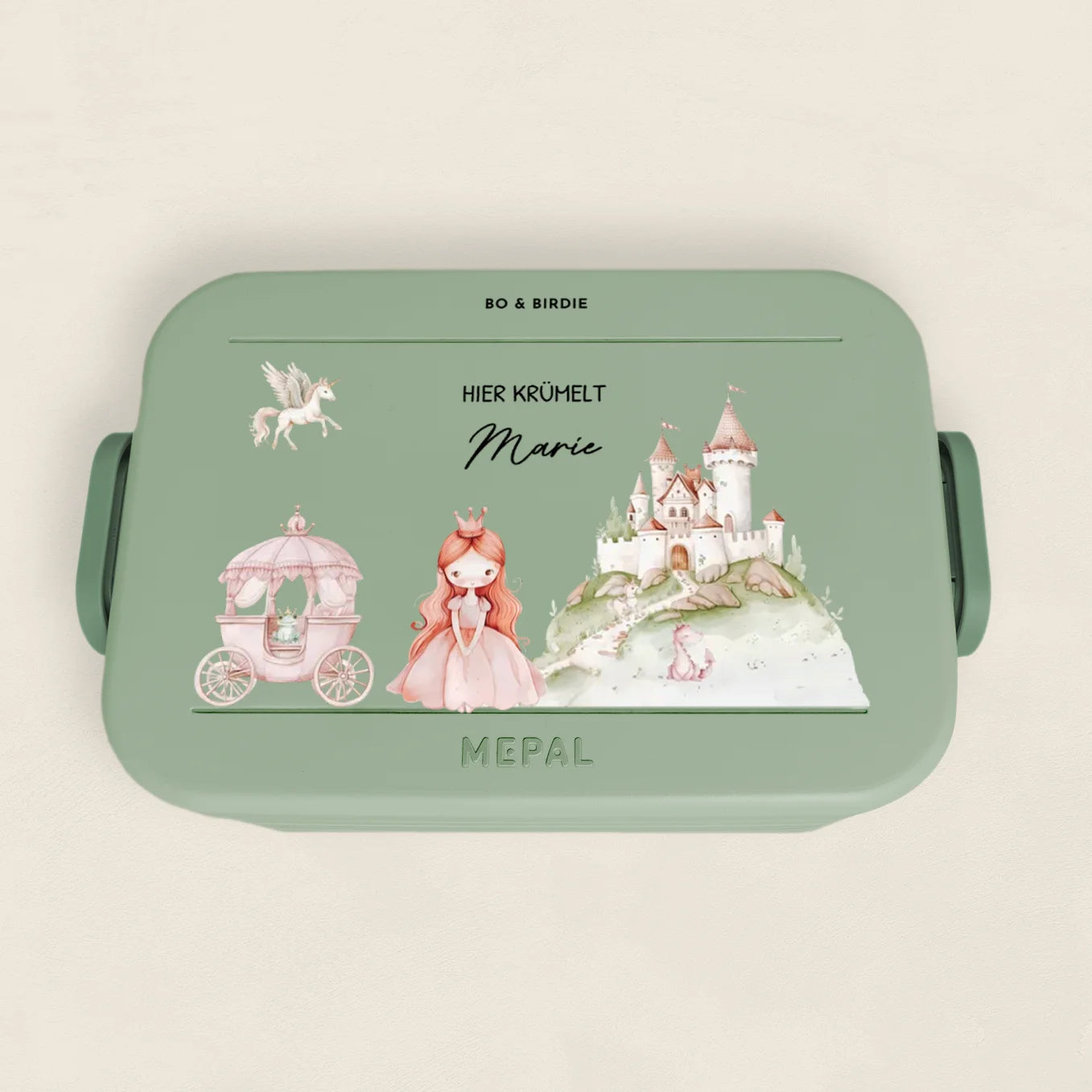 Personalisierte Mepal Bento Brotdose "Prinzessin"