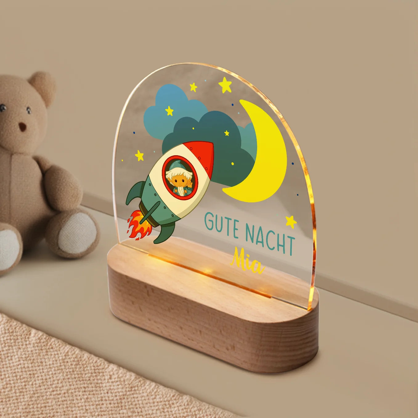 Sandmann Nightlight “Rocket”