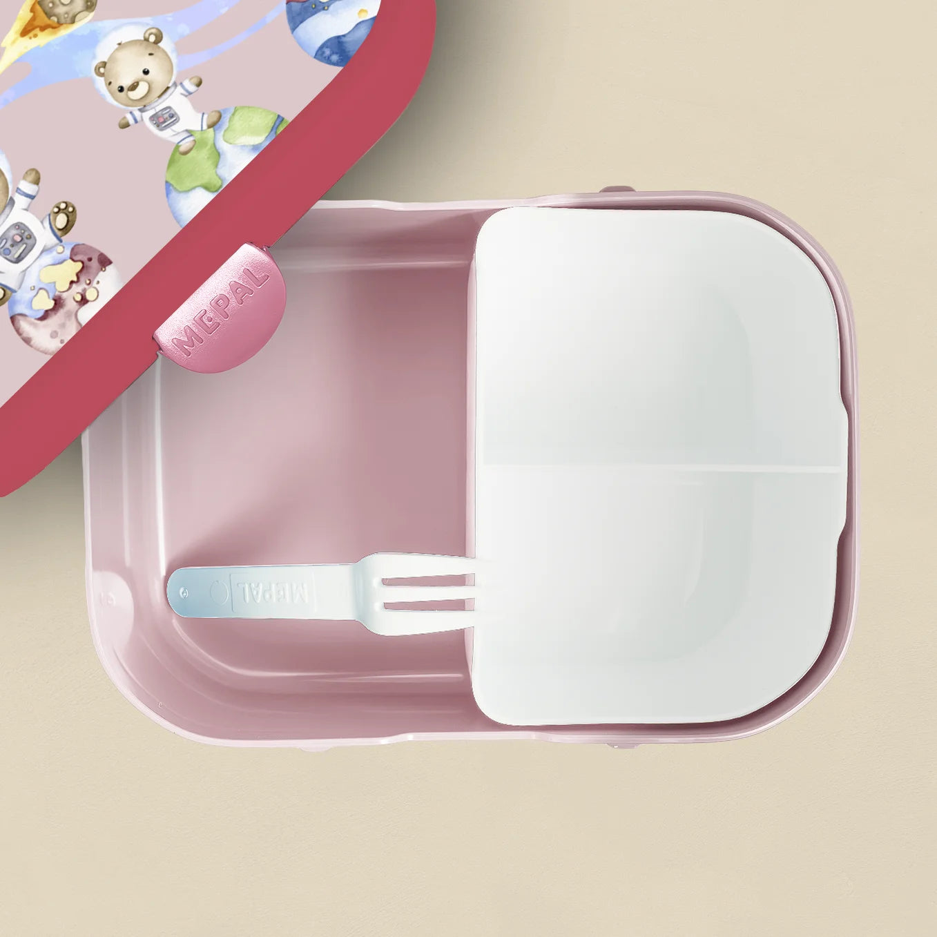 Personalisierte Mepal Brotdose "Astronauten Weltall" Bo & Birdie