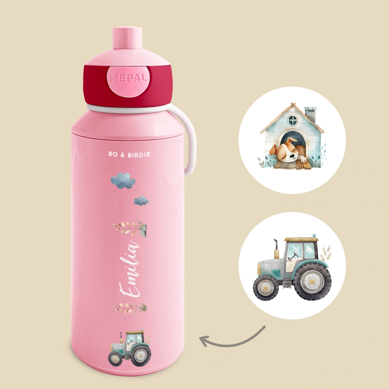 Mepal Trinkflasche Campus "Traktor"