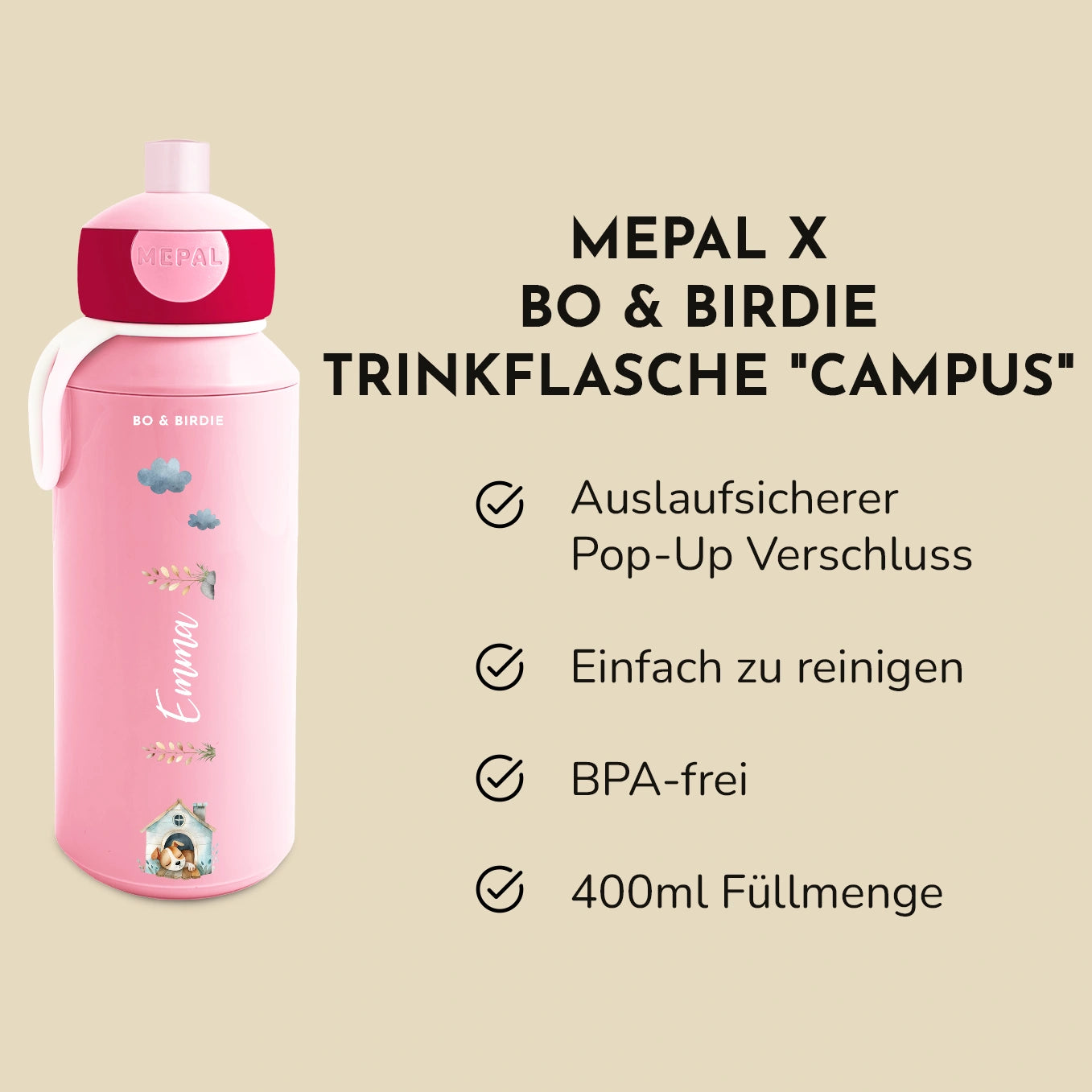 Mepal Trinkflasche Campus "Traktor"