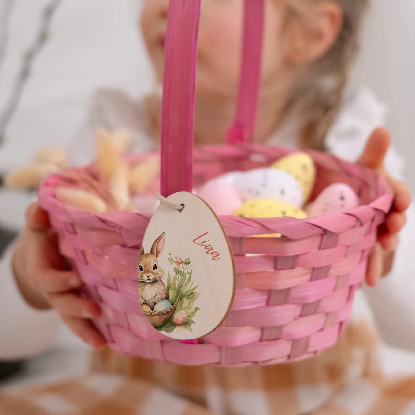 Personalisierter Osteranhänger ''Osterhase'' Bo & Birdie