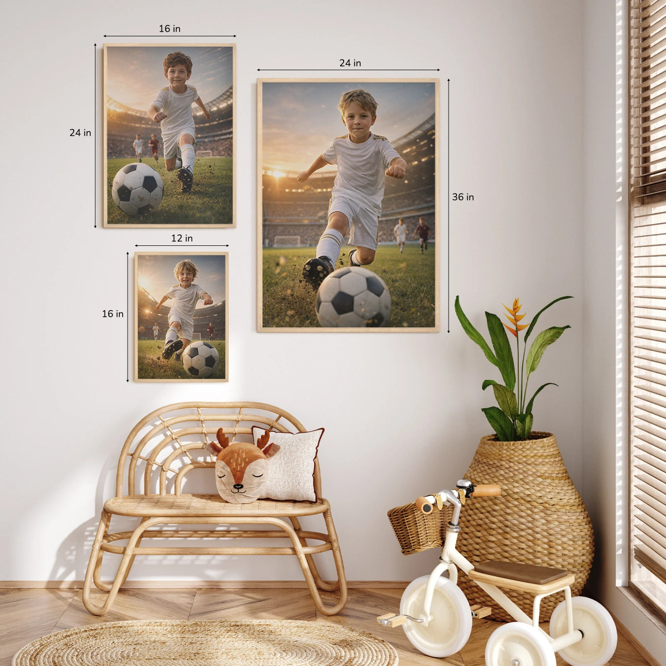 Personalized "Soccer Star" Poster