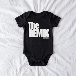 Personalized Baby Bodysuit "The Remix"