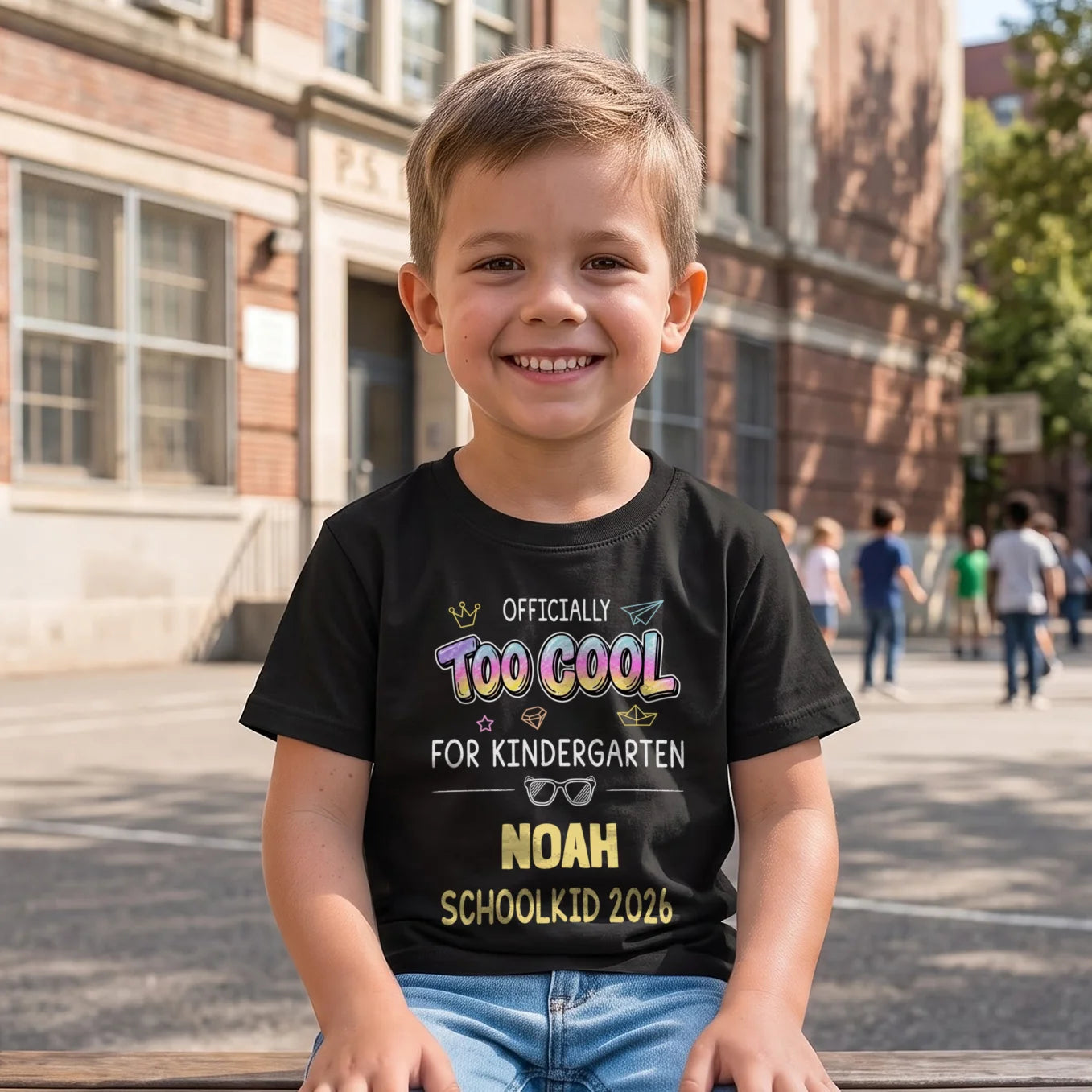 Personalized T-Shirt "Too Cool"