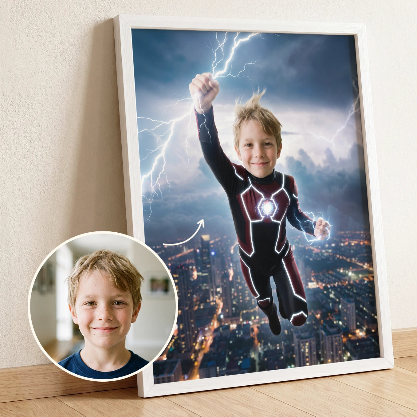 Personalized "Strike Boy" Poster