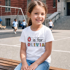 Back-to-School Kids Name T-Shirt