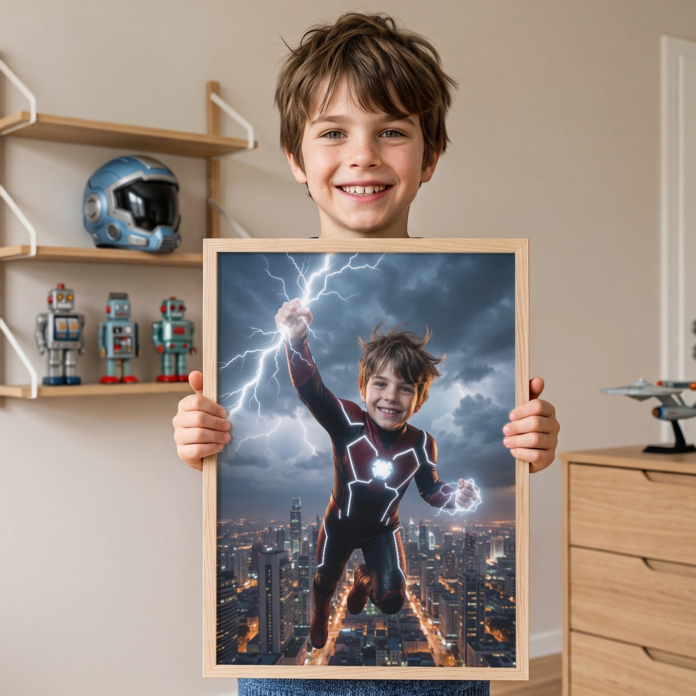 Personalized "Strike Boy" Poster